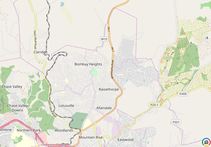 Map location of Dunveria